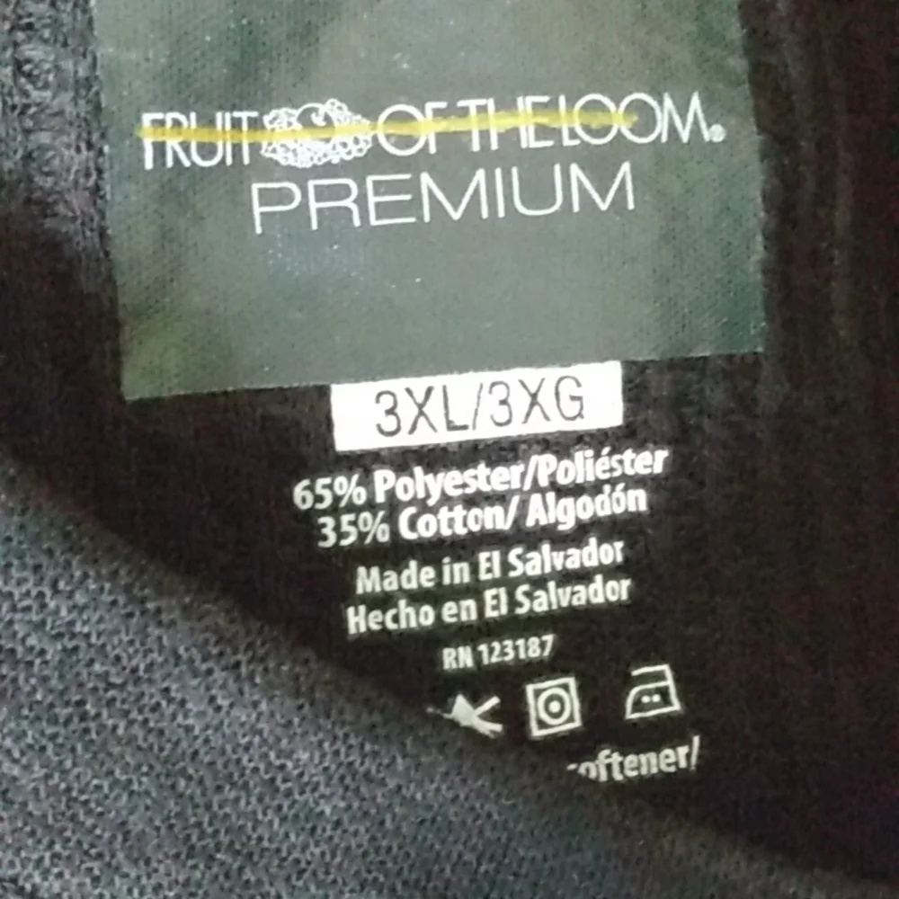 FRUIT OF THE LOOM THERMAL CREW NECK LONG SLEEVE TEE SIZE 3XL NWT